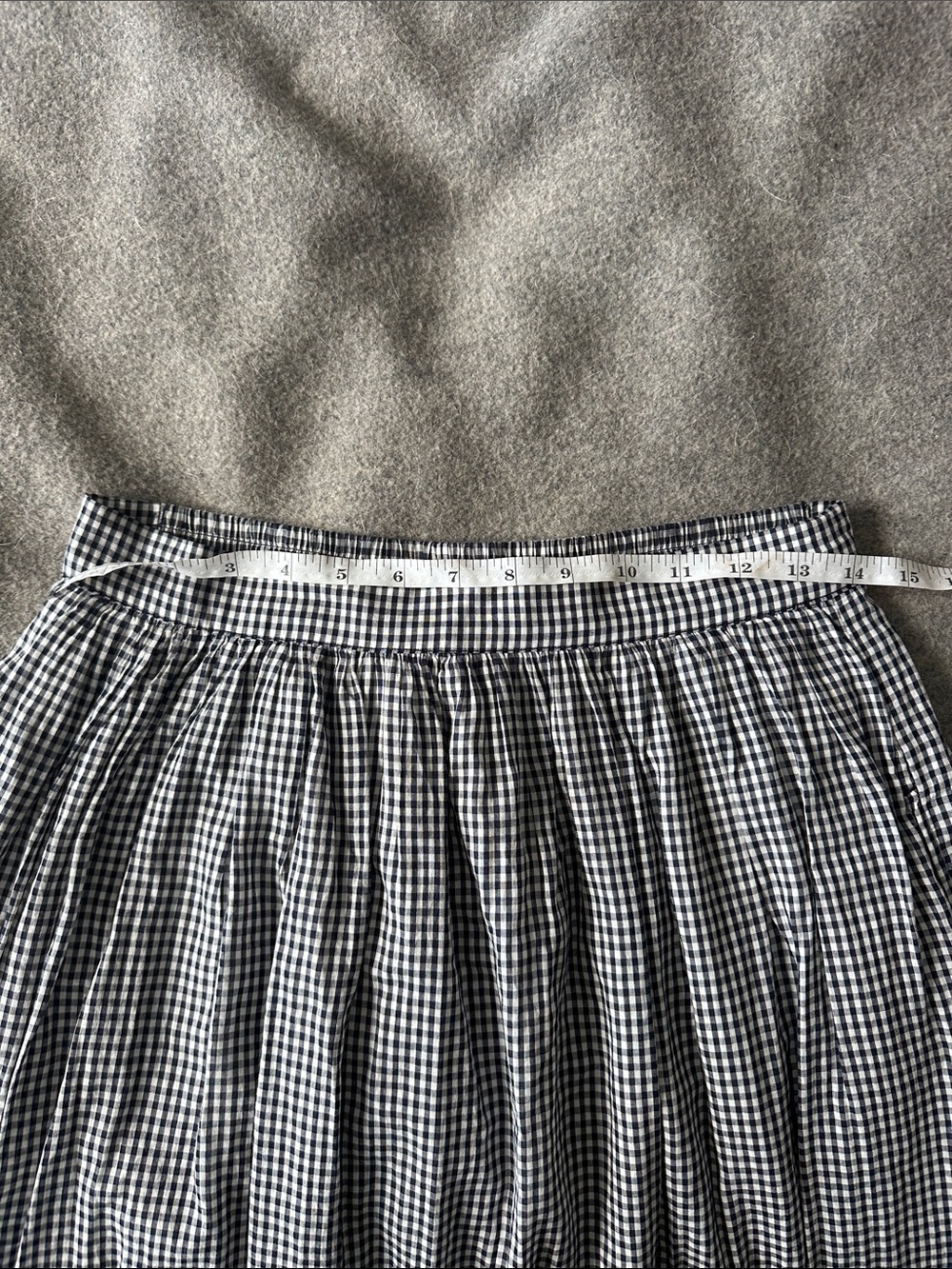 Gap x Doen gingham skirt - Picture 3 of 7
